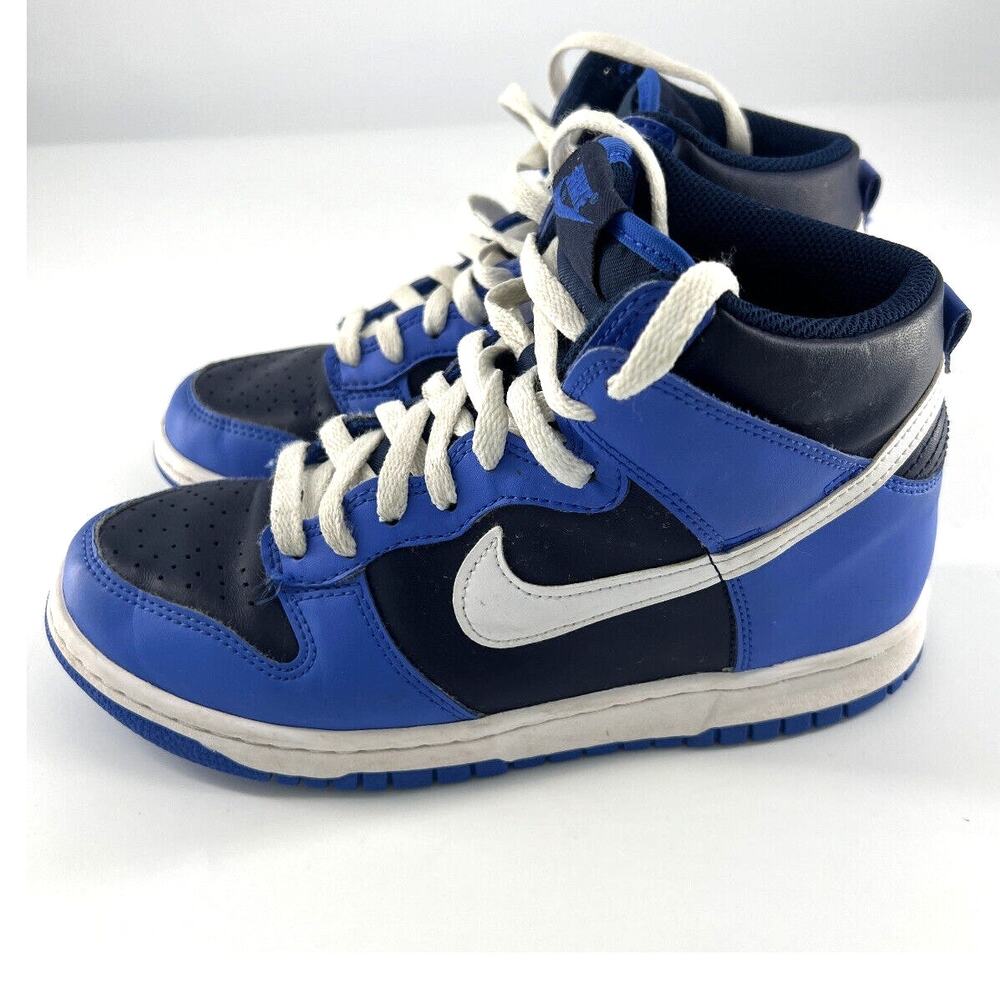 Nike Dunk High Obsidian Boys Size 6 Blue Black Youth Sports Kidcore Activewear
